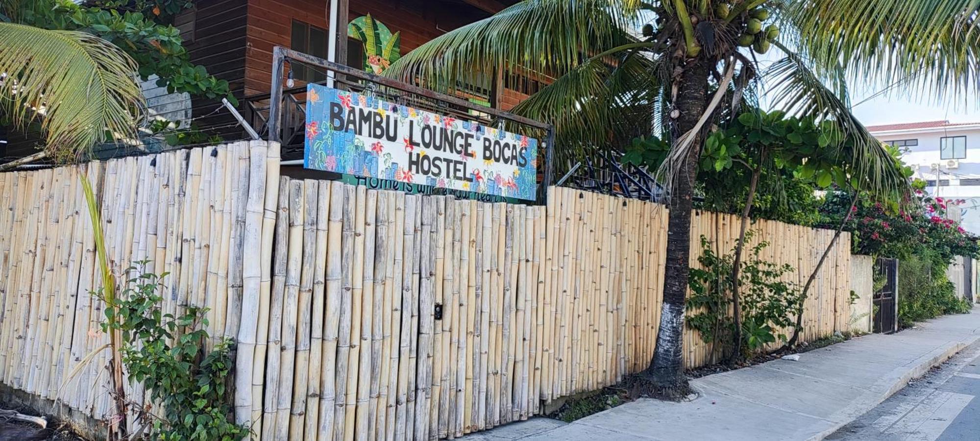 Bambu Lounge Bocas Hostel Bocas Town Exterior photo